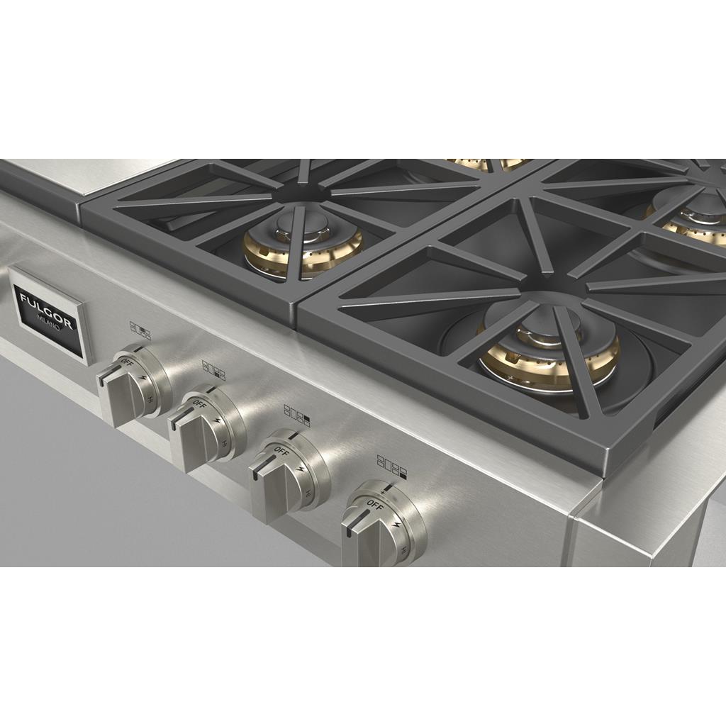 Fulgor Milano Sofia 48" Gas Pro Range Top
