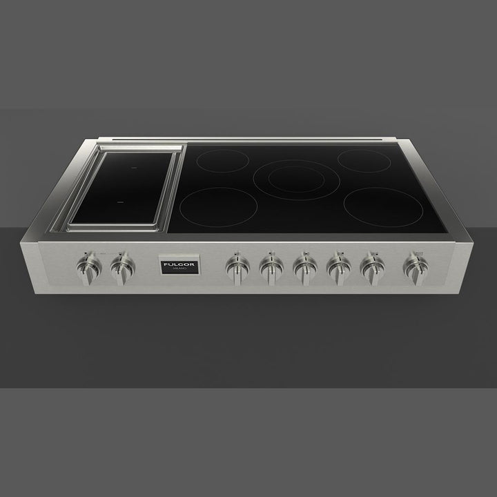 Fulgor Milano Sofia Pro 48" Induction Range Top With Griddle