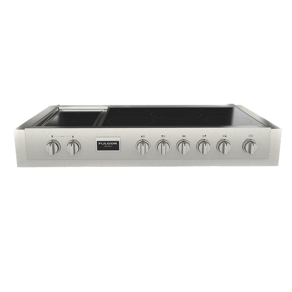 Fulgor Milano Sofia Pro 48" Induction Range Top With Griddle