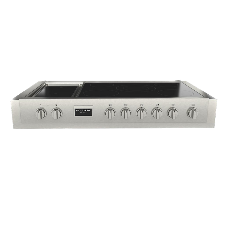 Fulgor Milano Sofia Pro 48" Induction Range Top With Griddle
