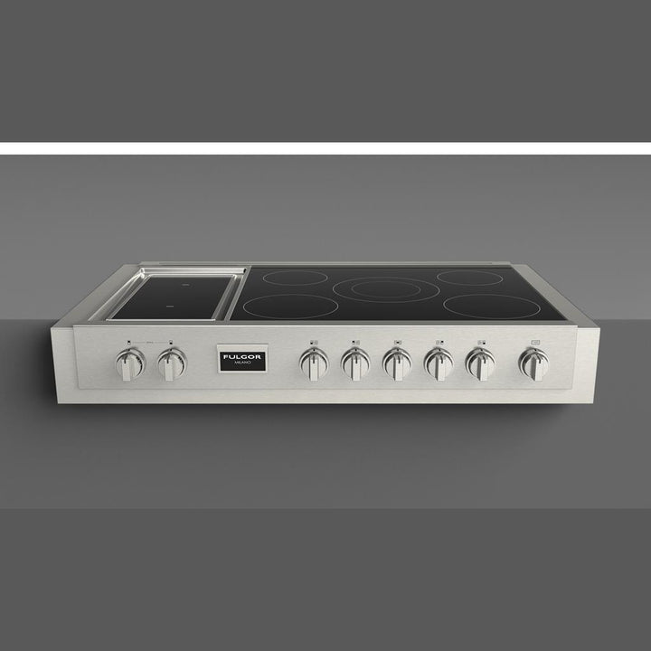 Fulgor Milano Sofia Pro 48" Induction Range Top With Griddle