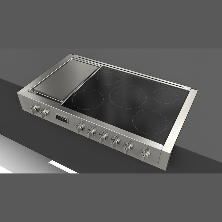 Fulgor Milano Sofia Pro 48" Induction Range Top With Griddle