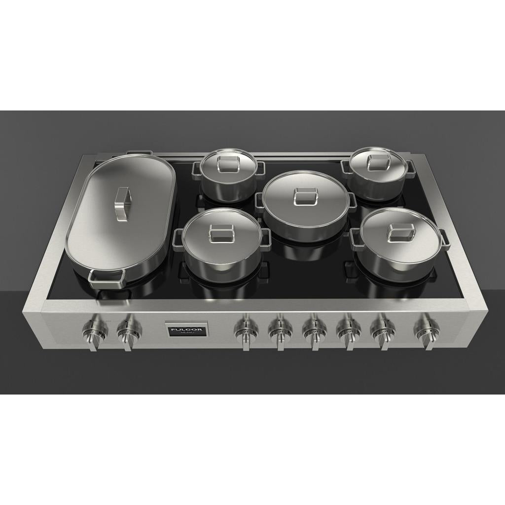 Fulgor Milano Sofia Pro 48” Induction Range Top - All Glass