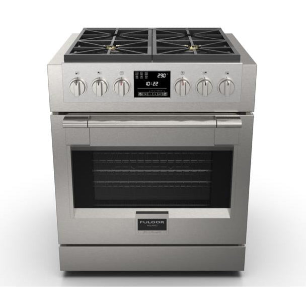 Fulgor Milano Sofia 30" Dual Fuel Pro Range
