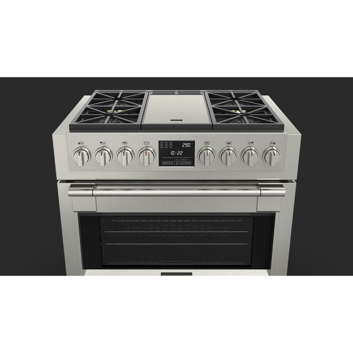 Fulgor Milano Sofia 36" Dual Fuel Pro Range with Griddle