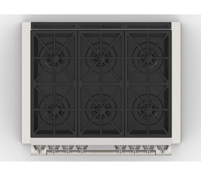 Fulgor Milano Sofia 36" Dual Fuel Pro Range
