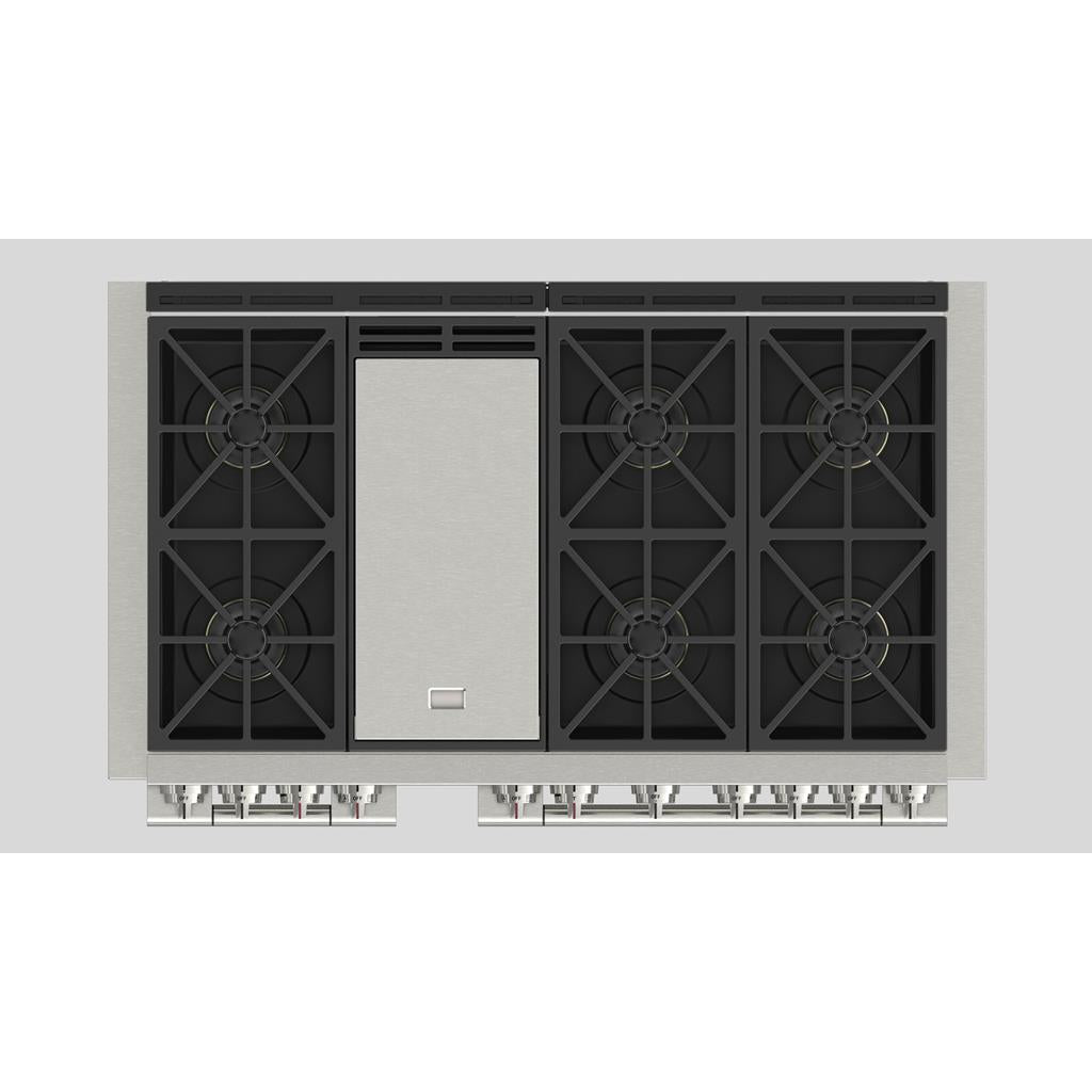 Fulgor Milano Sofia 48" Dual Fuel Pro Range with Griddle
