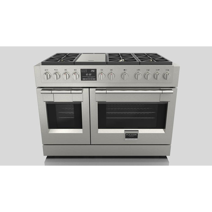 Fulgor Milano Sofia 48" Dual Fuel Pro Range with Griddle