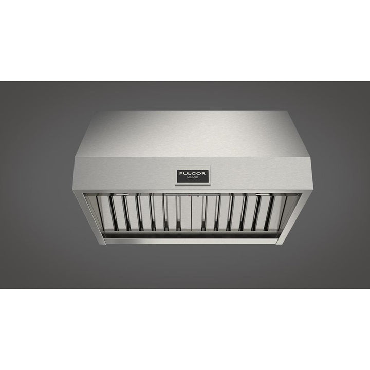 Fulgor Milano  30" Pro Hood (1 Fan - Slider), Stainless Steel#finish_stainless-steel