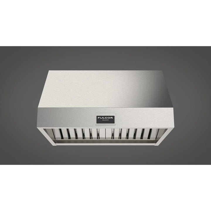 Fulgor Milano  30" Pro Hood (1 Fan - Slider), Stainless Steel#finish_stainless-steel