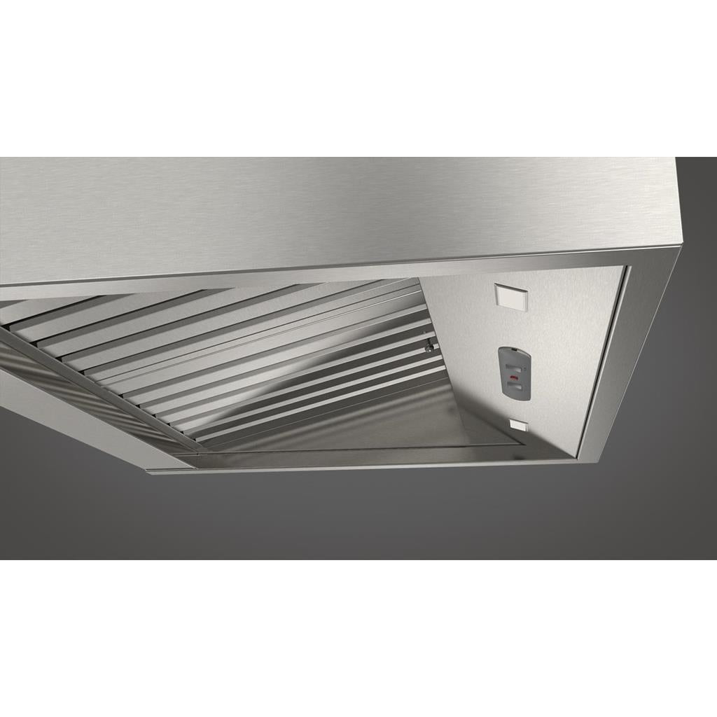 Fulgor Milano  30" Pro Hood (1 Fan - Slider), Stainless Steel#finish_stainless-steel
