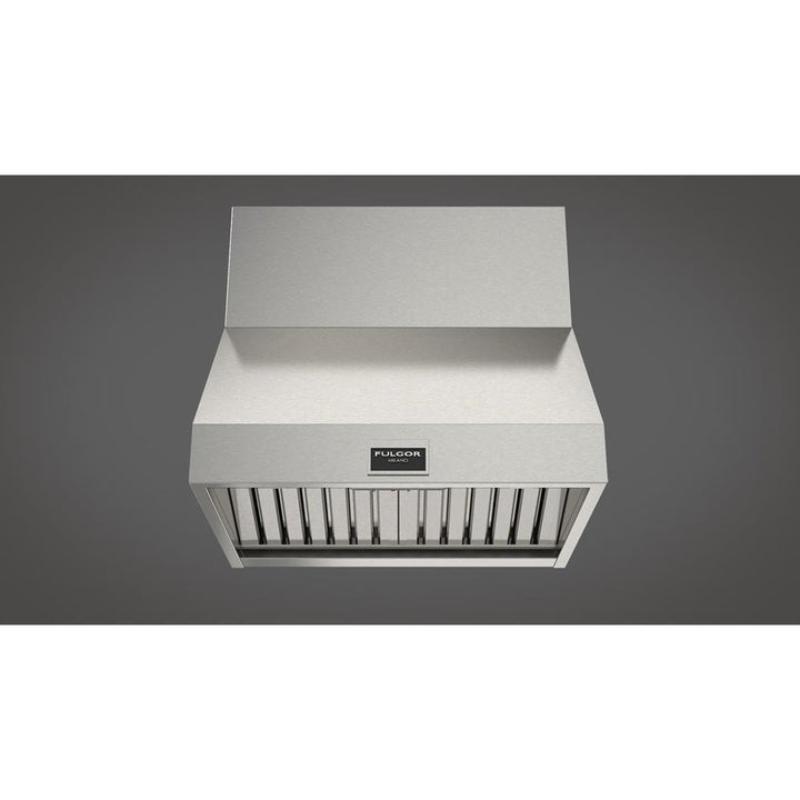 Fulgor Milano  30" Pro Hood (1 Fan - Slider), Stainless Steel#finish_stainless-steel