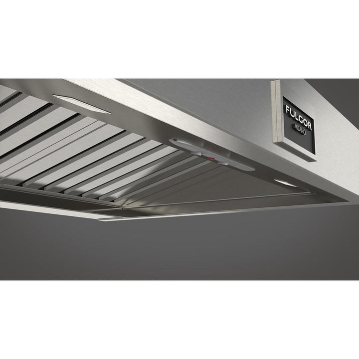 Fulgor Milano  30" Pro Hood (1 Fan - Slider), Stainless Steel#finish_stainless-steel