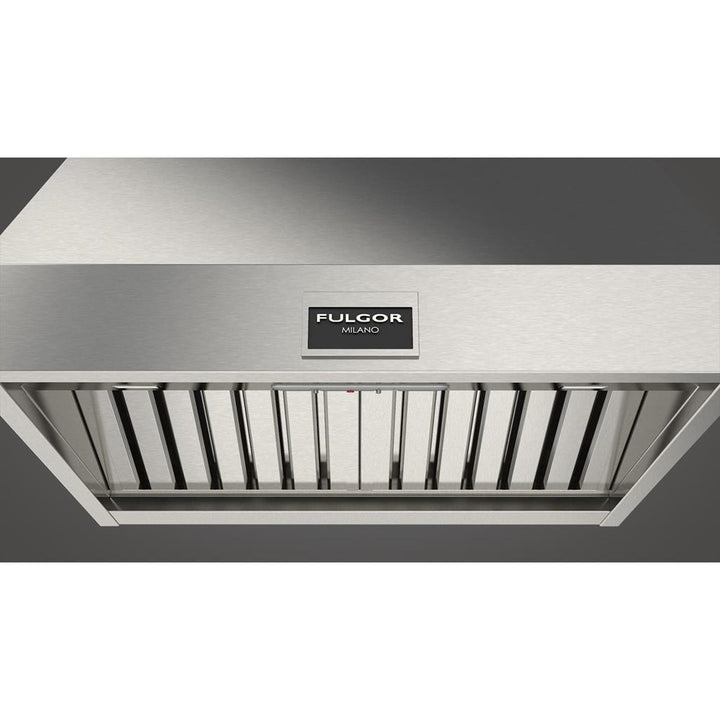 Fulgor Milano  30" Pro Hood (1 Fan - Slider), Stainless Steel#finish_stainless-steel