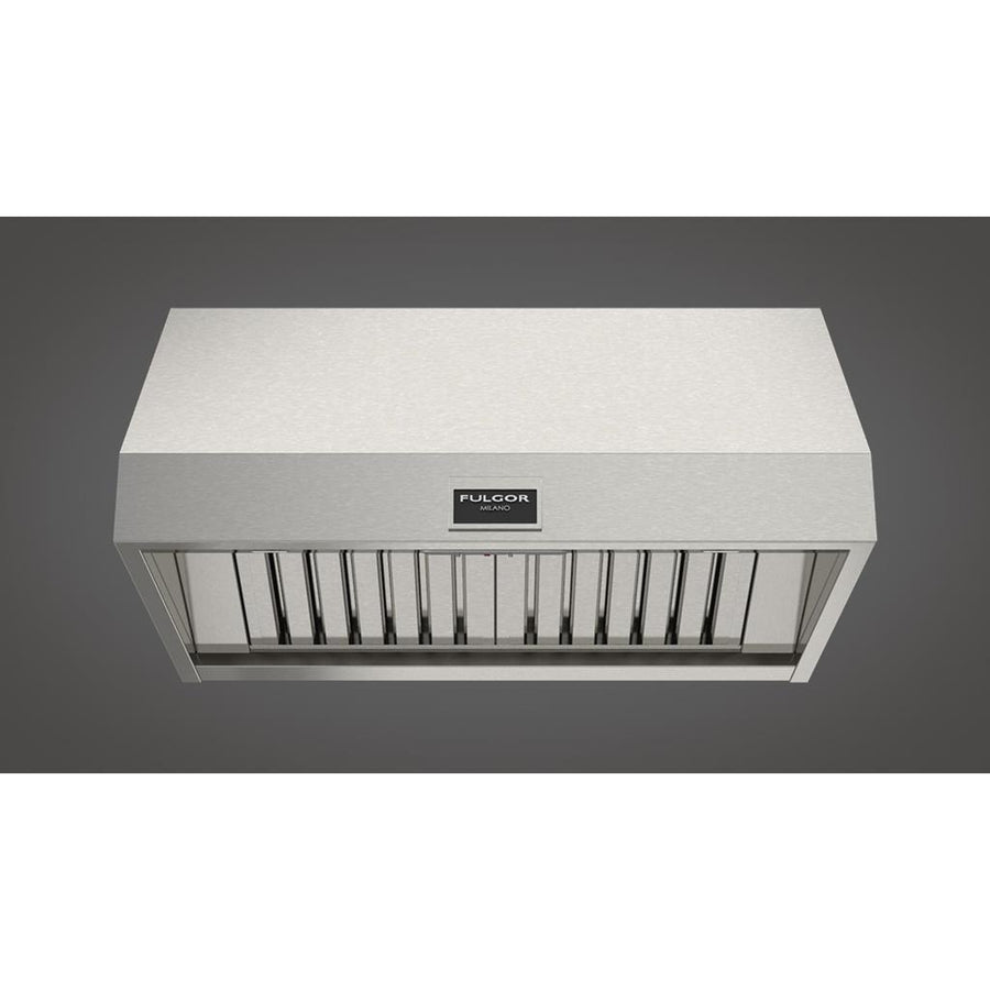 Fulgor Milano  36" Pro Wall-Mount Hood (1 Fan - Slider), Stainless Steel#finish_stainless-steel