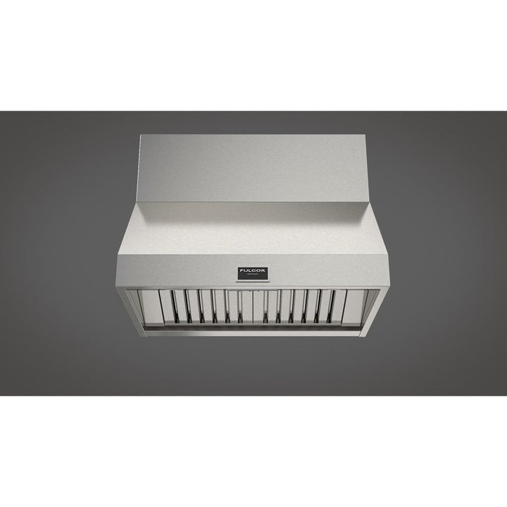 Fulgor Milano  36" Pro Wall-Mount Hood (1 Fan - Slider), Stainless Steel#finish_stainless-steel