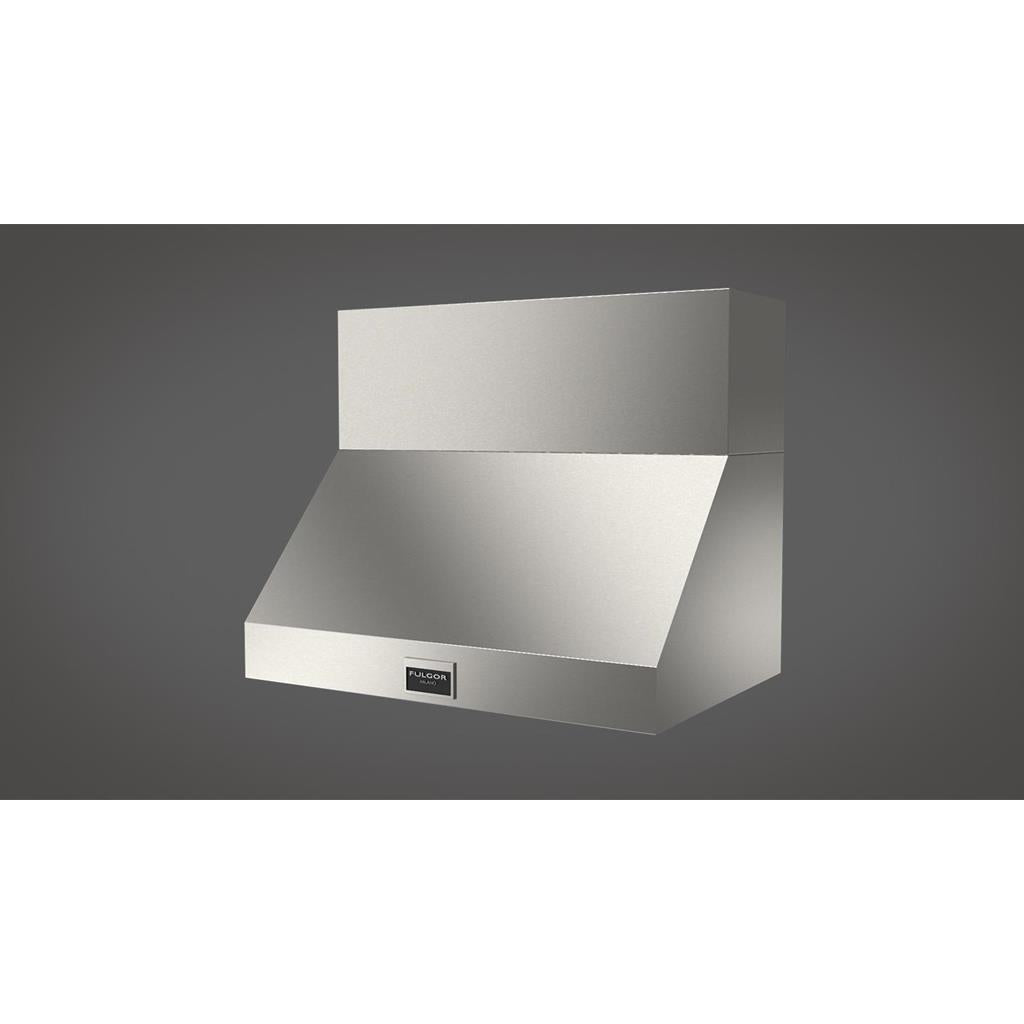 Fulgor Milano  36" Pro Wall-Mount Hood (1 Fan - Slider), Stainless Steel#finish_stainless-steel