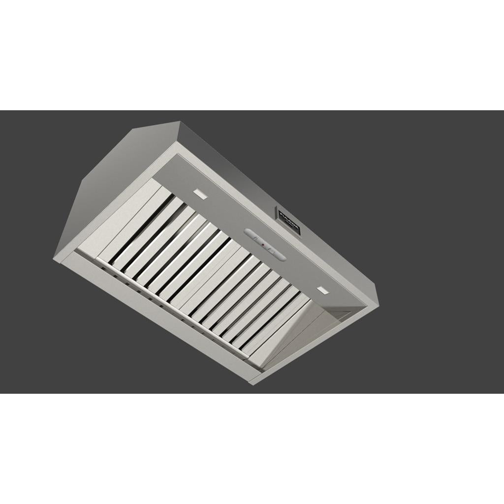 Fulgor Milano  36" Pro Wall-Mount Hood (1 Fan - Slider), Stainless Steel#finish_stainless-steel