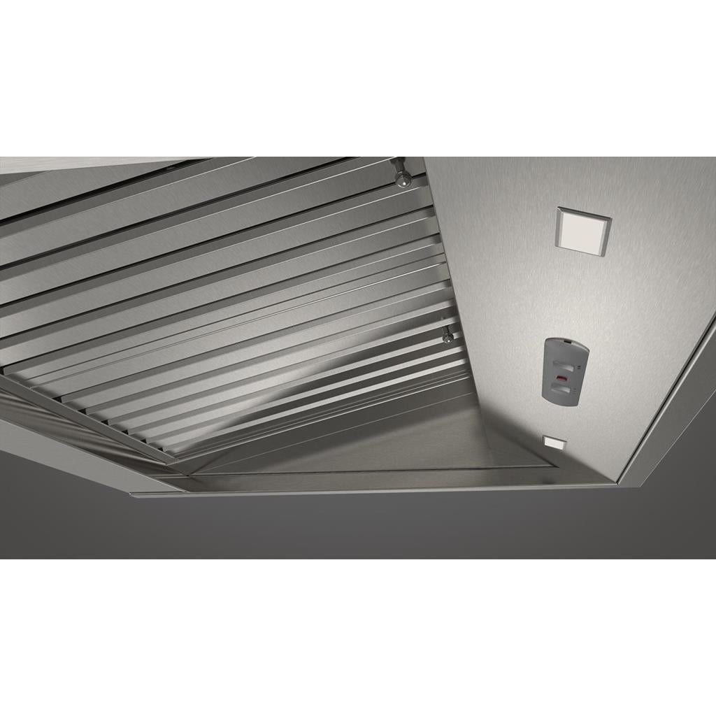 Fulgor Milano  36" Pro Wall-Mount Hood (1 Fan - Slider), Stainless Steel#finish_stainless-steel