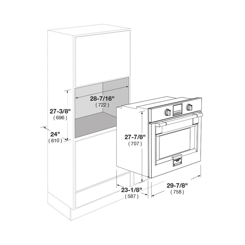Fulgor Milano Sofia 30" Pro Wall Oven