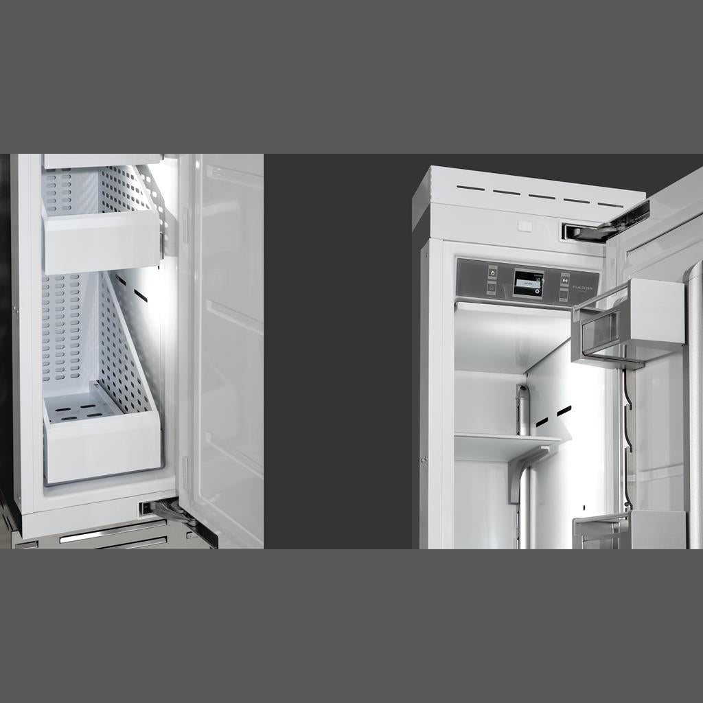 Fulgor Milano 18" Pro Panel Ready Column Freezer, Right Hinge