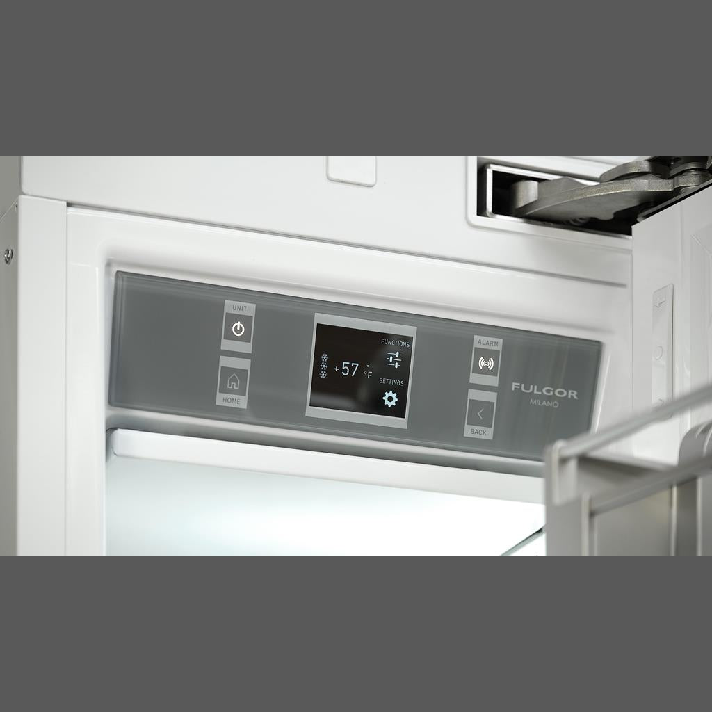 Fulgor Milano 18" Pro Panel Ready Column Freezer, Right Hinge