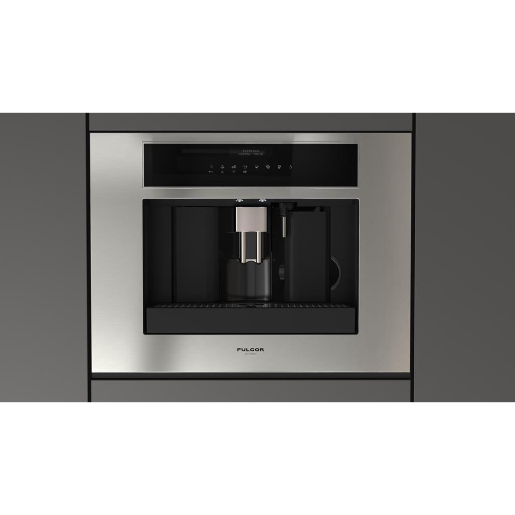 Fulgor Milano  Matteo 700 Series  24" Coffee Machine, Stainless Steel#finish_stainless-steel