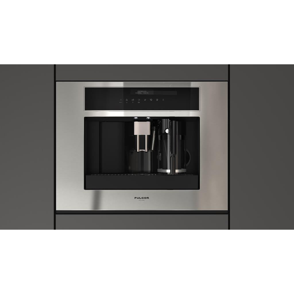 Fulgor Milano  Matteo 700 Series  24" Coffee Machine, Stainless Steel#finish_stainless-steel