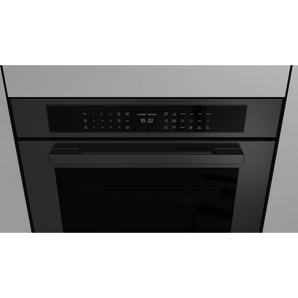 Fulgor Milano  Matteo 700 Series  30" Touch Control Double Oven, Matte Black#finish_matte-black