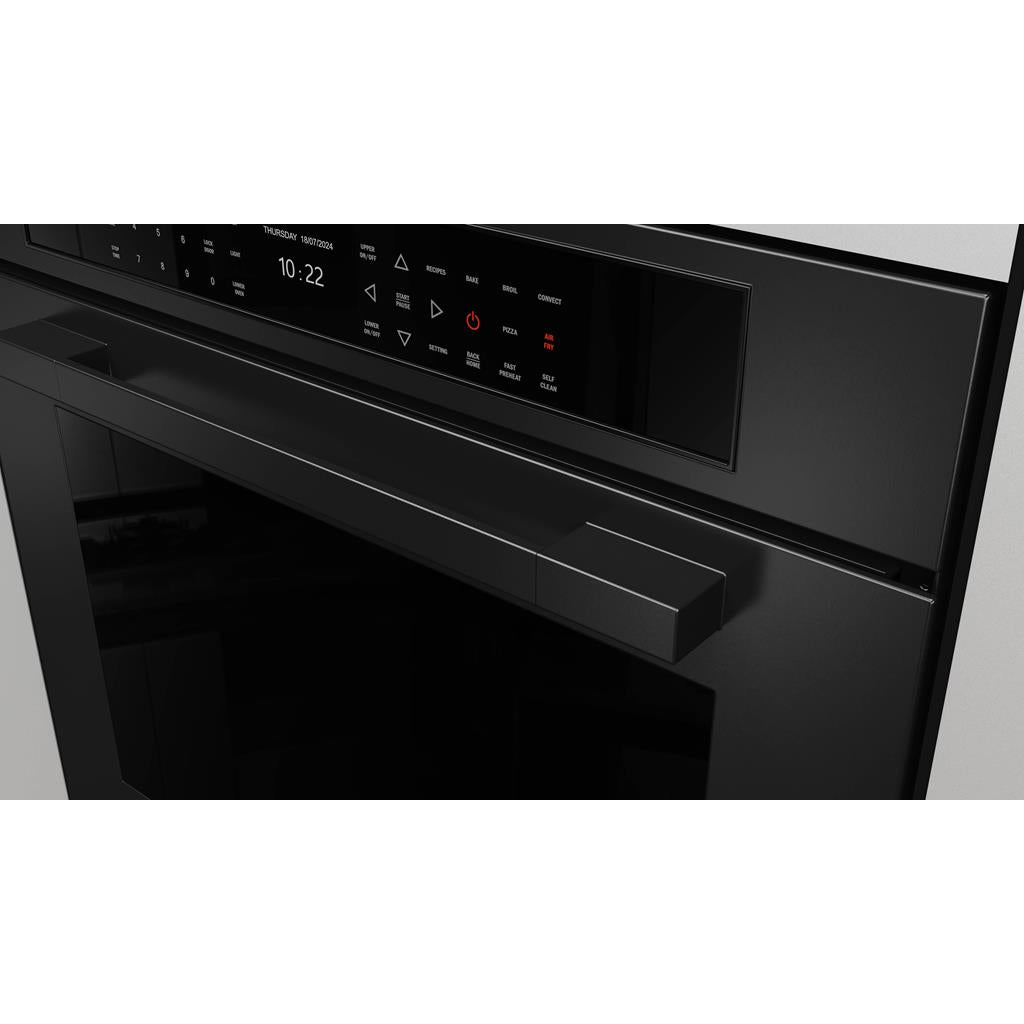 Fulgor Milano  Matteo 700 Series  30" Touch Control Double Oven, Matte Black#finish_matte-black