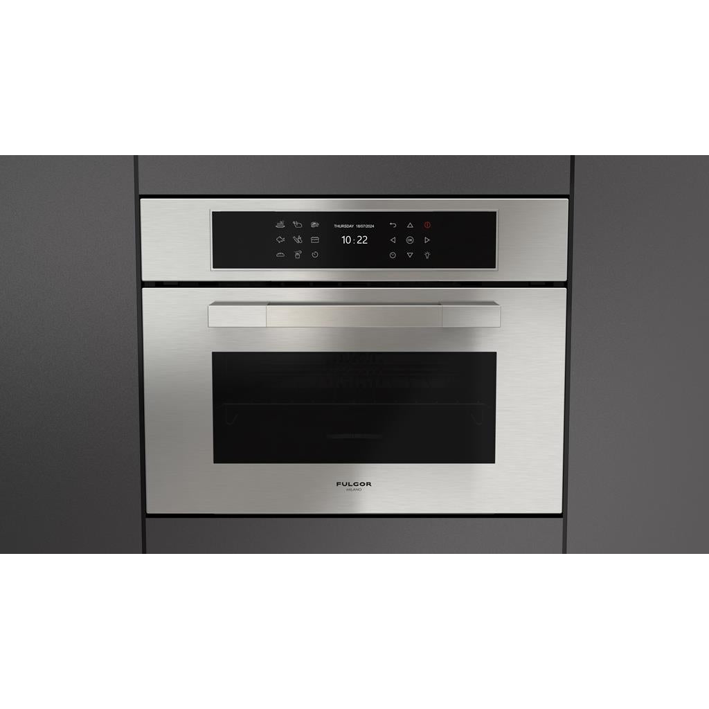 Fulgor Milano  Matteo 700 Series  24" Combi Steam Oven, Stainless Steel#finish_stainless-steel