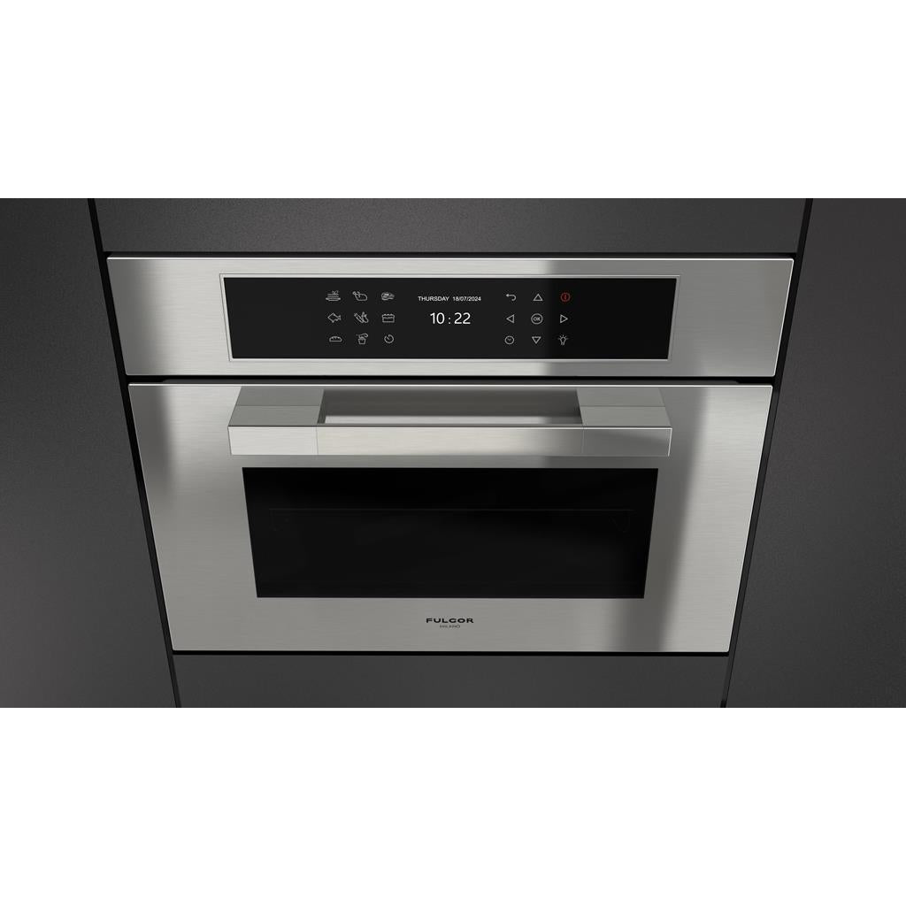 Fulgor Milano  Matteo 700 Series  24" Combi Steam Oven, Stainless Steel#finish_stainless-steel