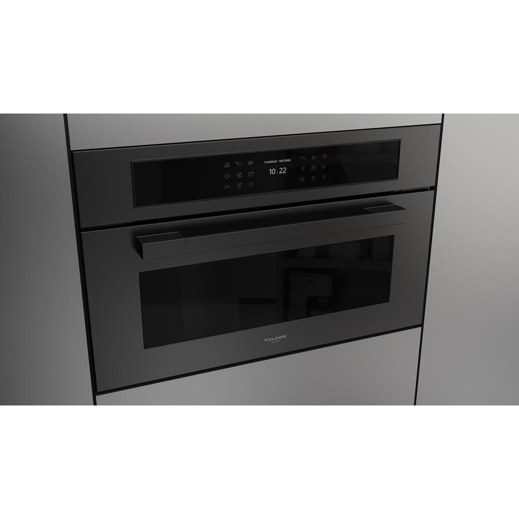 Fulgor Milano  Matteo 700 Series  30" Combi Steam Oven, Matte Black#finish_matte-black