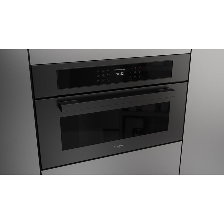 Fulgor Milano  Matteo 700 Series  30" Combi Steam Oven, Matte Black#finish_matte-black