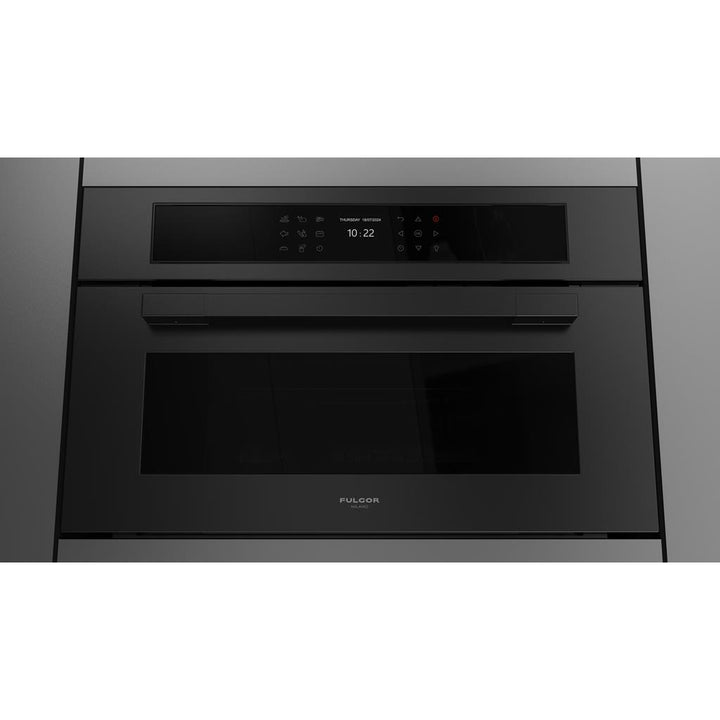 Fulgor Milano  Matteo 700 Series  30" Combi Steam Oven, Matte Black#finish_matte-black