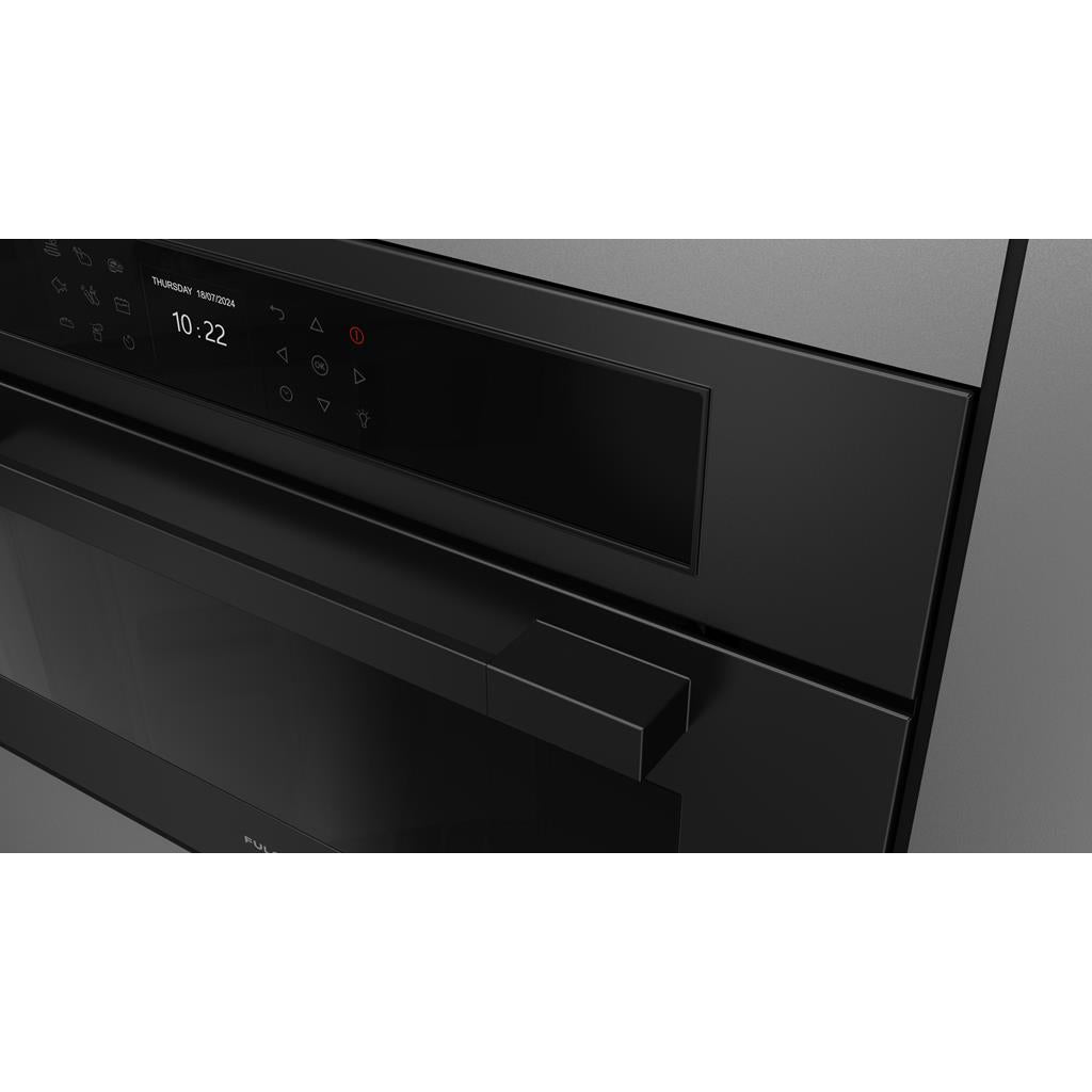Fulgor Milano  Matteo 700 Series  30" Combi Steam Oven, Matte Black#finish_matte-black
