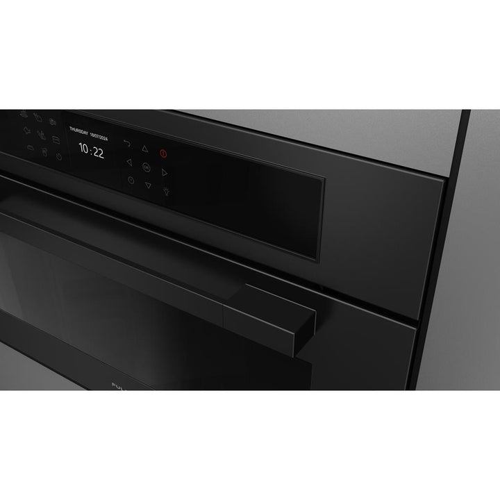 Fulgor Milano  Matteo 700 Series  30" Combi Steam Oven, Matte Black#finish_matte-black