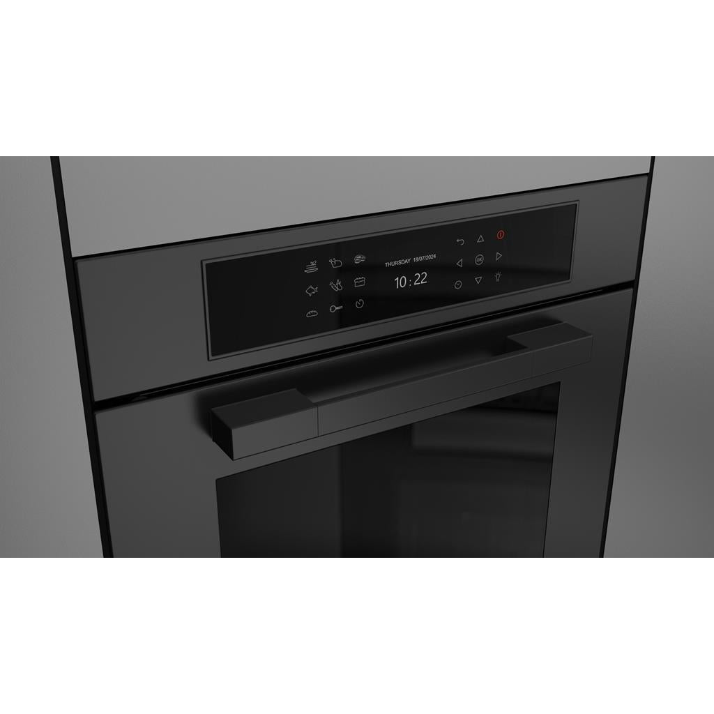 Fulgor Milano  Matteo 700 Series  24" Multifunction Oven, Matte Black#finish_matte-black