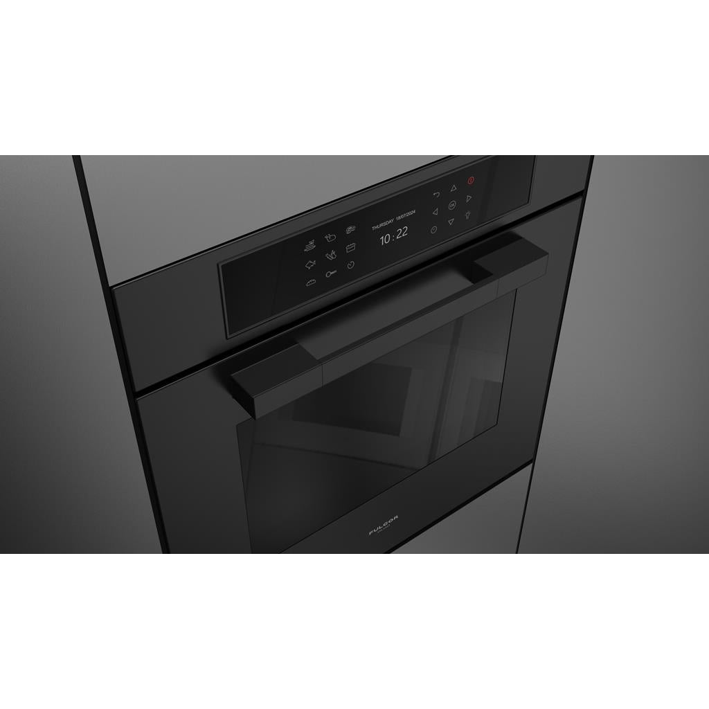 Fulgor Milano  Matteo 700 Series  24" Multifunction Oven, Matte Black#finish_matte-black