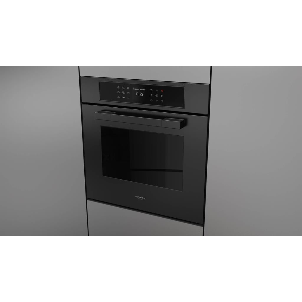 Fulgor Milano  Matteo 700 Series  24" Touch Control Self-Clean Oven, Matte Black#finish_matte-black