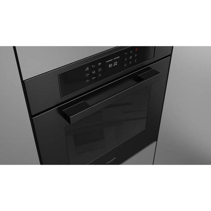 Fulgor Milano  Matteo 700 Series  24" Touch Control Self-Clean Oven, Matte Black#finish_matte-black