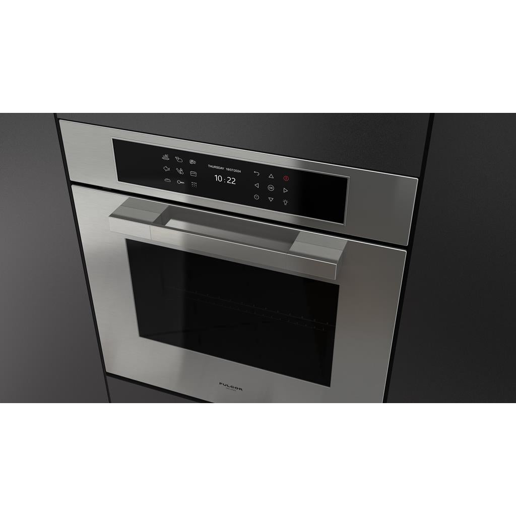 Fulgor Milano  Matteo 700 Series  24" Touch Control Self-Clean Oven, Stainless Steel#finish_stainless-steel