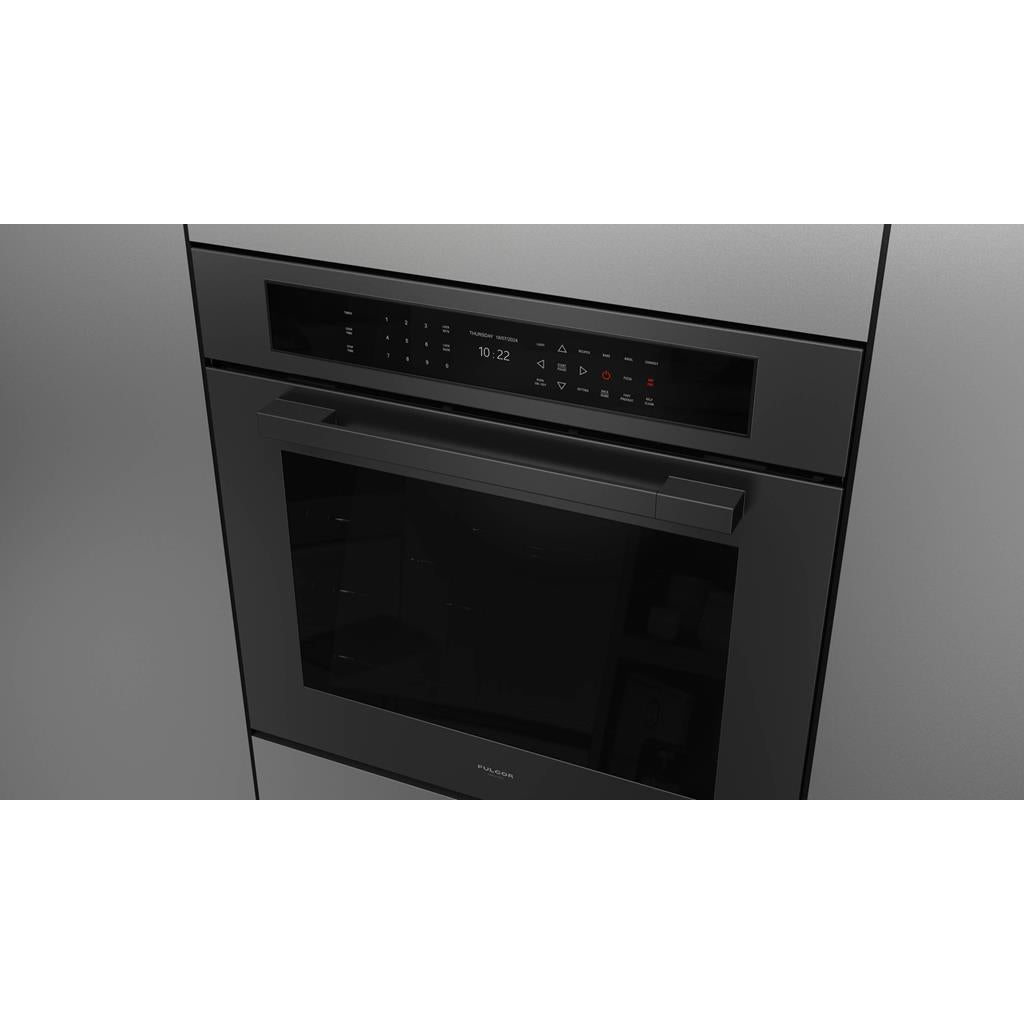 Fulgor Milano  Matteo 700 Series  30" Touch Control Self Clean Oven, Matte Black#finish_matte-black