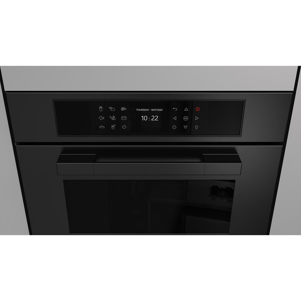 Fulgor Milano  Matteo 700 Series  24" Combi Speed Oven, Matte Black#finish_matte-black