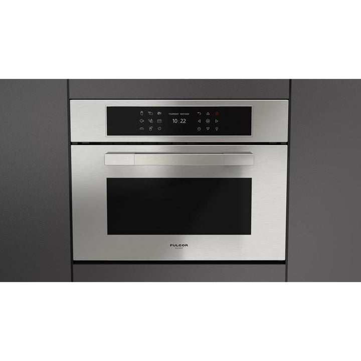 Fulgor Milano  Matteo 700 Series  24" Combi Speed Oven, Stainless Steel#finish_stainless-steel