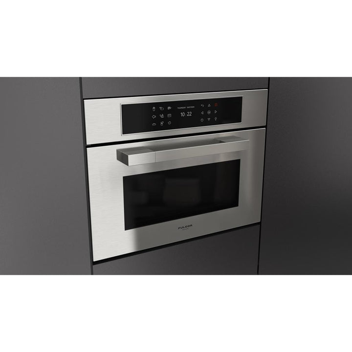 Fulgor Milano  Matteo 700 Series  24" Combi Speed Oven, Stainless Steel#finish_stainless-steel