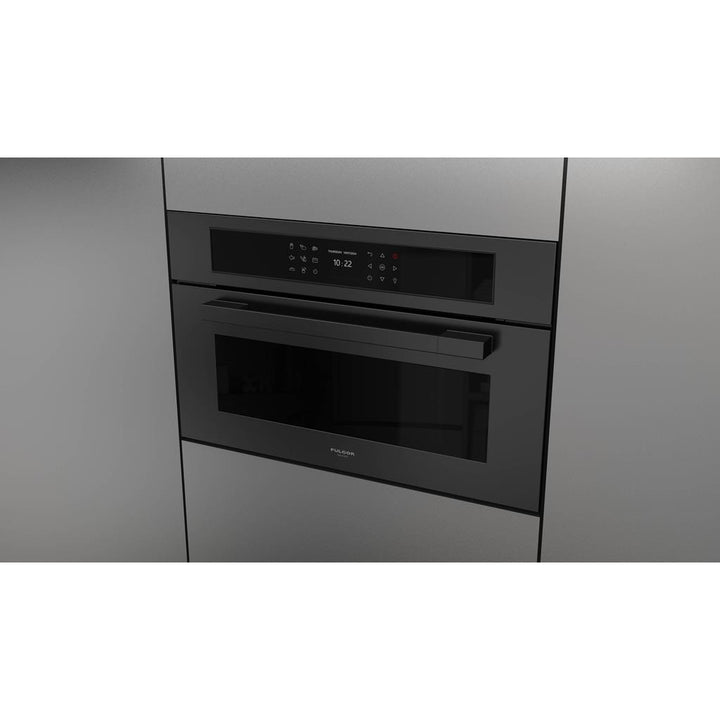 Fulgor Milano  Matteo 700 Series  30" Combi Speed Oven, Matte Black#finish_matte-black