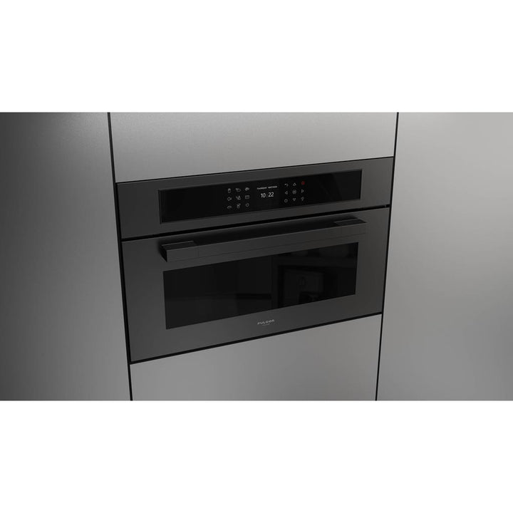 Fulgor Milano  Matteo 700 Series  30" Combi Speed Oven, Matte Black#finish_matte-black