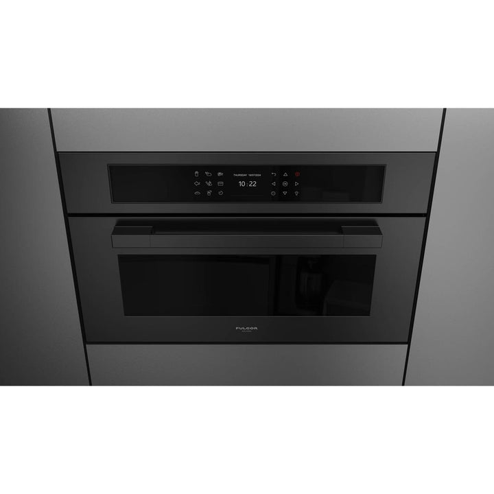 Fulgor Milano  Matteo 700 Series  30" Combi Speed Oven, Matte Black#finish_matte-black