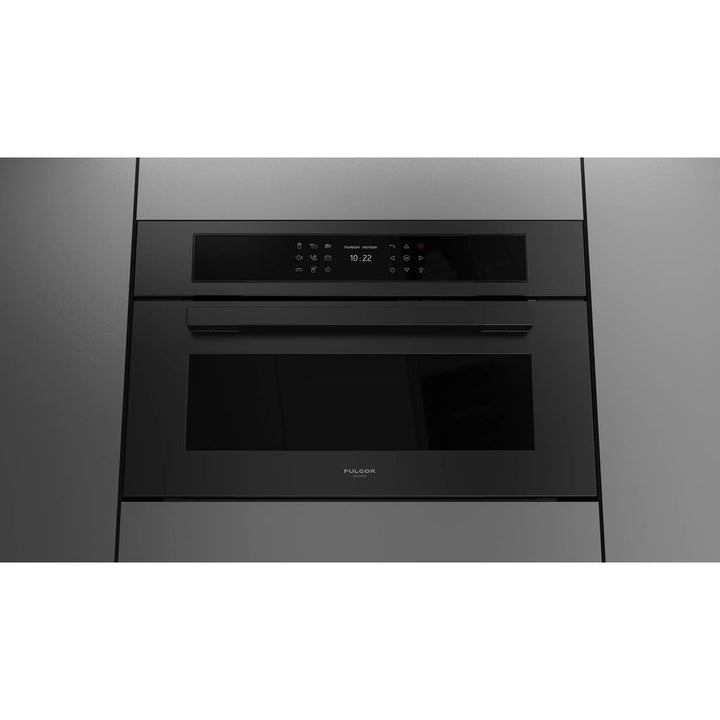 Fulgor Milano  Matteo 700 Series  30" Combi Speed Oven, Matte Black#finish_matte-black